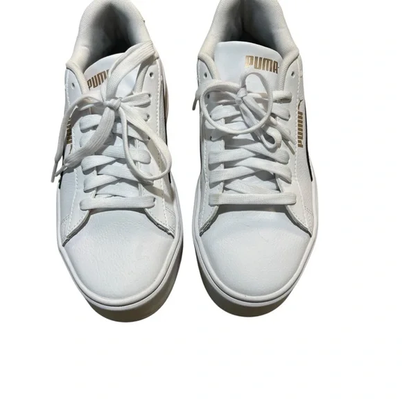 PUMA Smash V3 Platform Sneakers Sz 8.5 - Picture 5 of 8